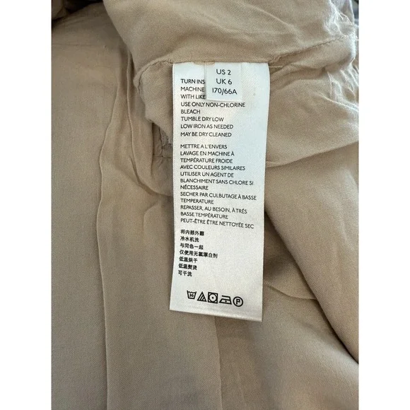 Free People Dust To Dust Crushed Velvet Tan Mini Skirt Festival size 2 - Picture 9 of 12